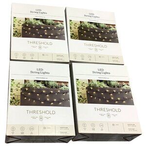 4 Threshold LED String Lights For Indoor/Outdoor Use - 20ft/19ft L 400 Lights